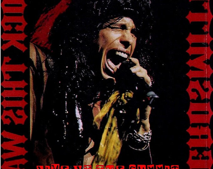 Aerosmith " Live Draw The Line Tour '77 in Houston " First night dvd/ Only for Collectors Quality 8.5/10