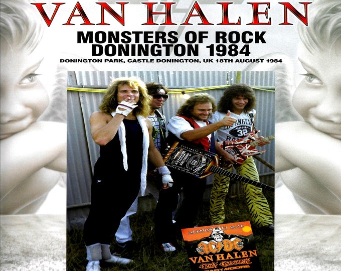 Van Halen " Live Monsters of Rock 1984 " dvd/ READ DESCRIPTION!!!!!!!!!