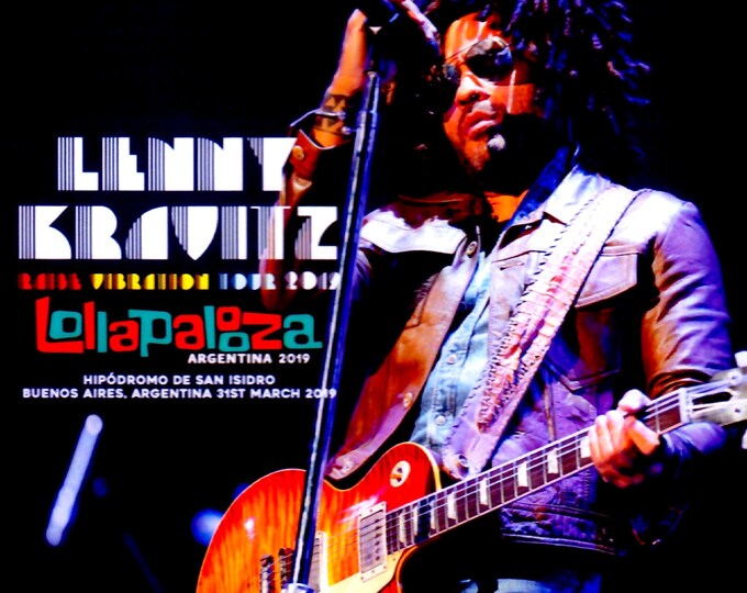 Lenny Kravitz " Live Lollapaloosa 2019 in Argentina " dvd