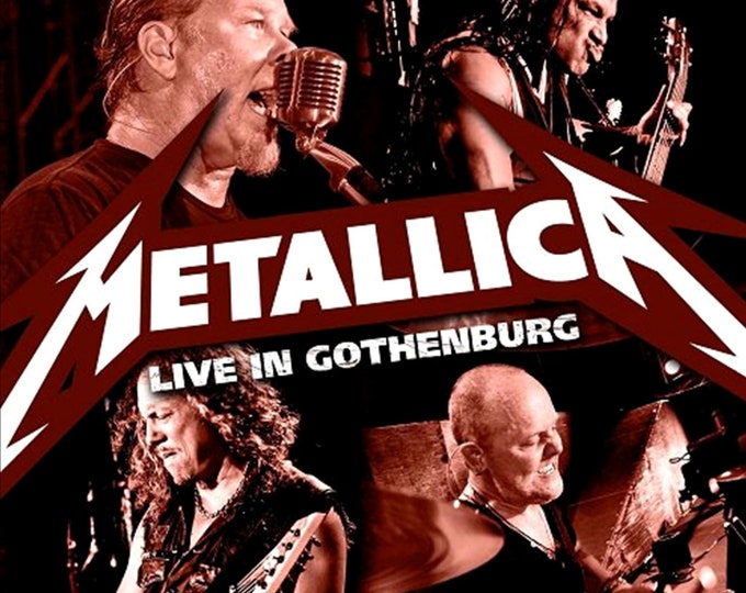 Metallica " Live Gothenburg 2011 " 2 dvds