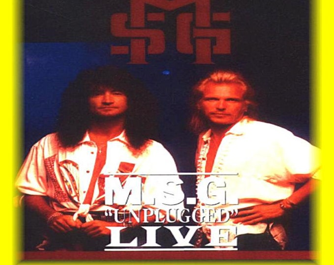 Michael Schenker " UNPLUGGED 1992 " dvd