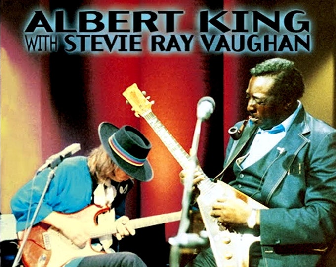 Stevie Ray Vaughan " In Session With Albert King 1983 " dvd/Only For Collectors Quality 8/10