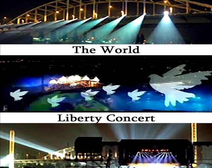 World Liberty Concert 1995 " Joe Cocker/Alan Parsons/Cindy Lauper/Wet Wet Wet " dvd