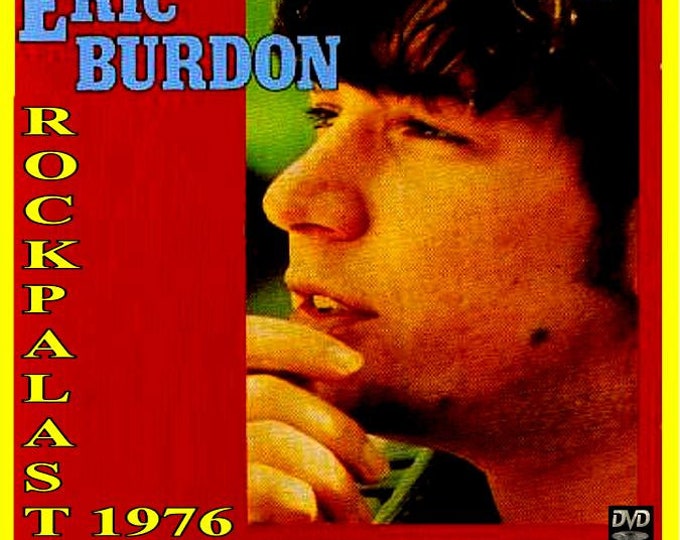 Eric Burdon " Live Rockpalast 1976 " dvd/Only For Collectors Quality 8.5/10