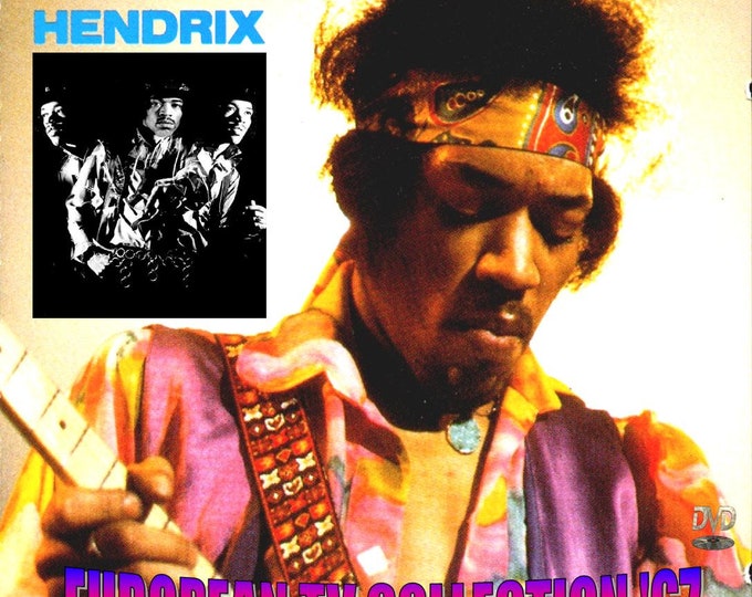 Jimi Hendrix " European TV Collection 1967 " dvd/Only For Collectors Quality 8/10