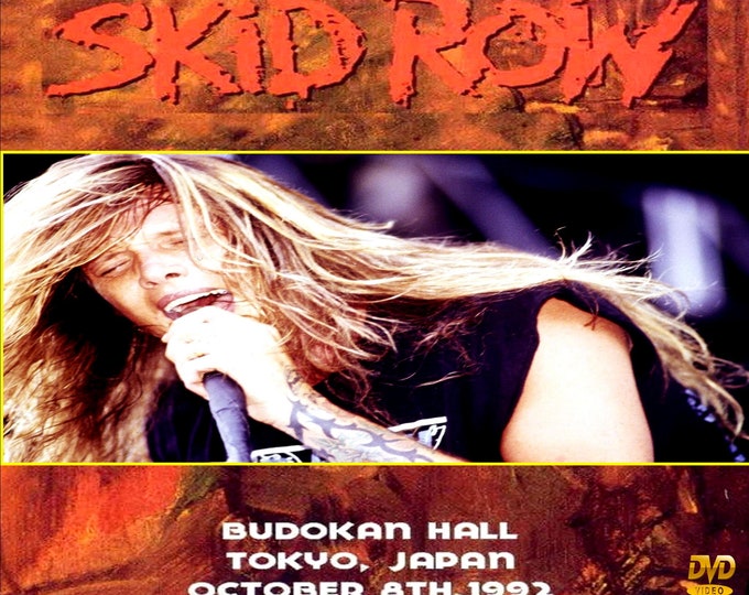 Skid Row *No Fuckin' Frills Tour 92* dvd