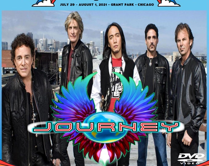 Journey " Live Lollapalooza 2021 " dvd