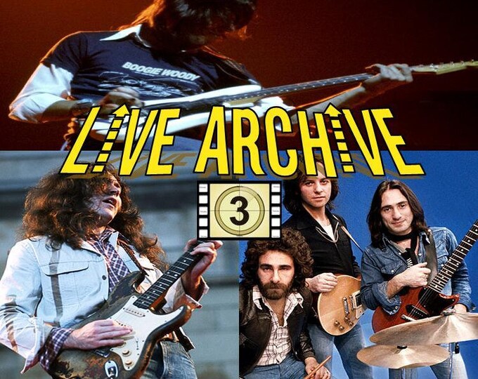 LIVE ARCHIVE 3 " 10cc/Jeff Beck/Rory Gallagher " dvd