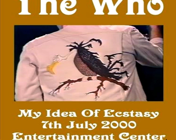 The Who " Live Camden NJ 2000 " 2 dvds