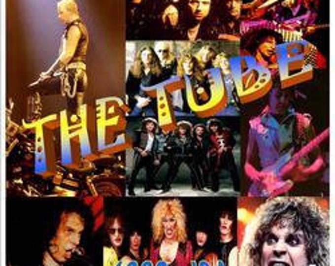 THE TUBE 1982 - '84" Twisted/Judas/Dio/Ozzy/Def Leppard " dvd