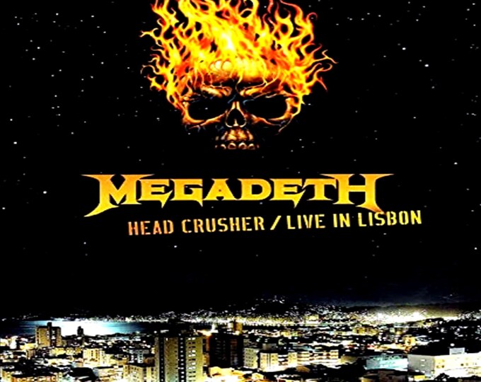 Megadeth " Live Lisbon 2010 " dvd