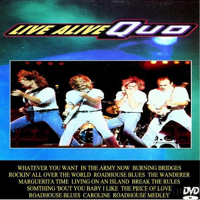 Status Quo Live Alive Quo 1992 dvd
