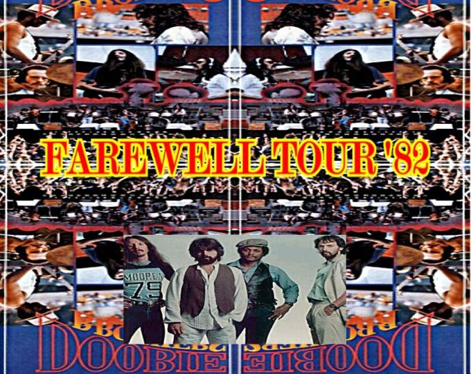 The Doobie Brothers " FAREWELL TOUR 1982 " 2 dvds