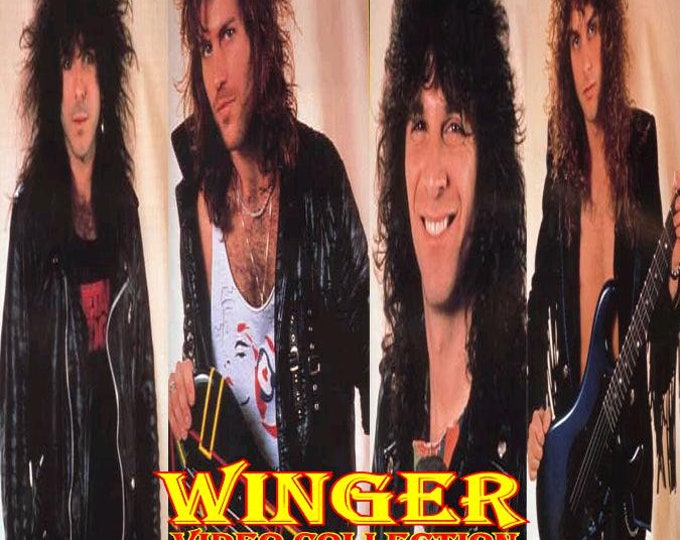 Winger " VIDEO COLLECTION 1988 - '91 " dvd