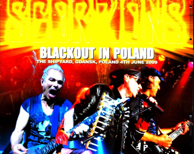 Scorpions " Blackout in Poland 2009 " dvd