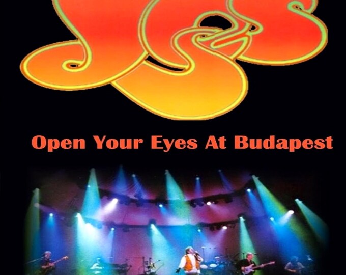 Yes " Live Budapest 1998 " dvd/Only For Collectors Quality 8/10
