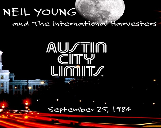 Neil Young " Live Austin Texas 1984 " dvd