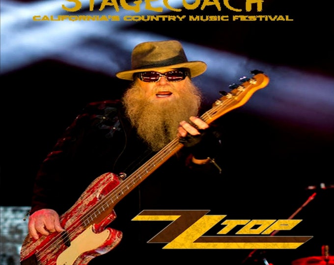 ZZ Top " Live California's Country Music Festival 2015 " dvd