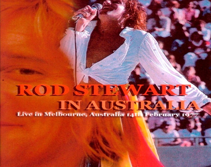 Rod Stewart " Live Melbourne Australia 1977 " dvd/Only For Collectors Quality 8/10