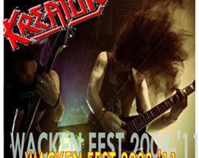 Kreator " WACKEN FEST 2008-'11 " dvd