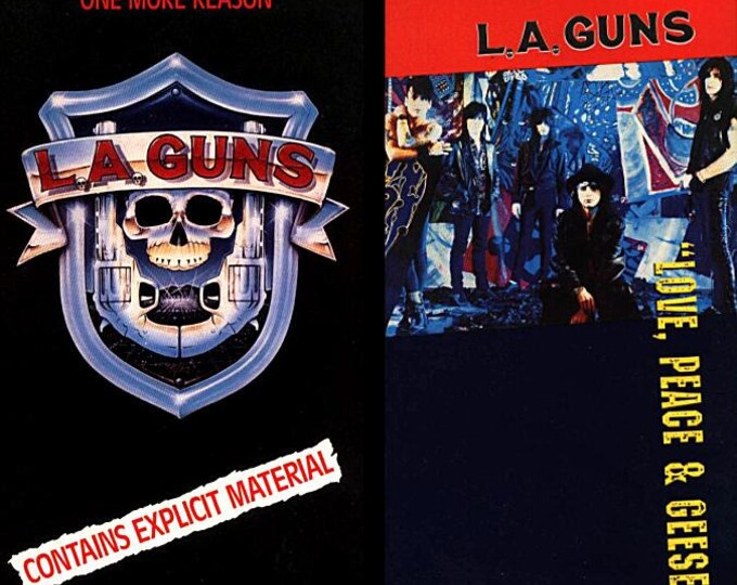 LA Guns " One More Reason & Love, Peace n Geese " dvd