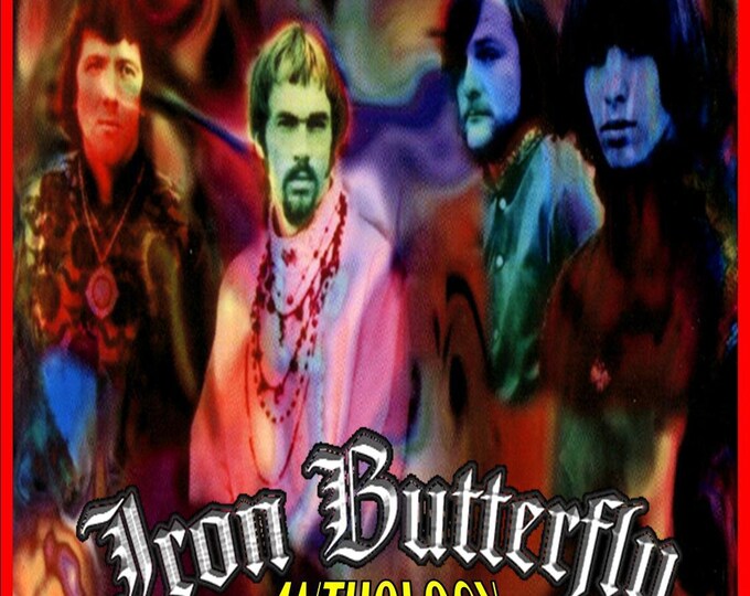 Iron Butterfly " Anthology " dvd/Only For Collectors Quality 8/10