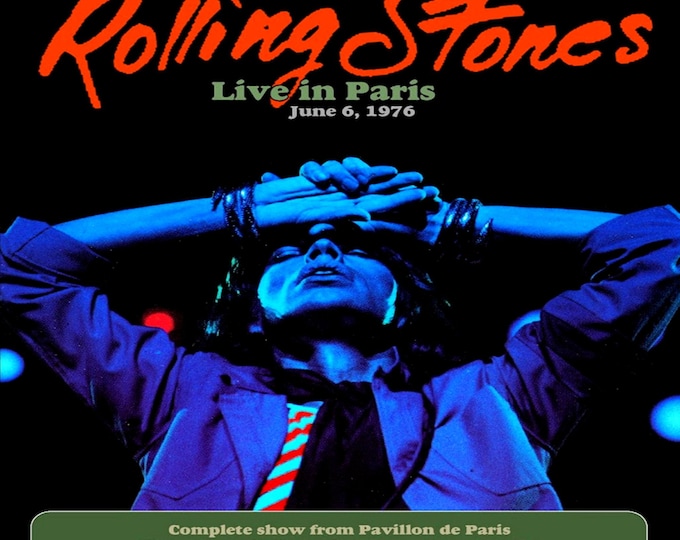 The Rolling Stones " Live in Paris 1976 " 2 dvds
