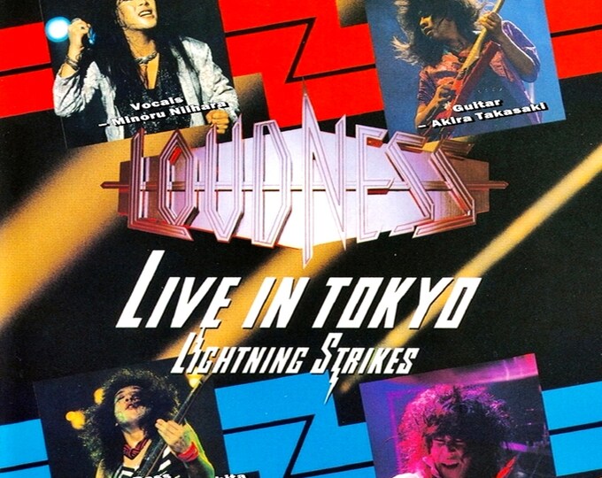 Loudness " LIGHTNING STRIKES '86 " dvd