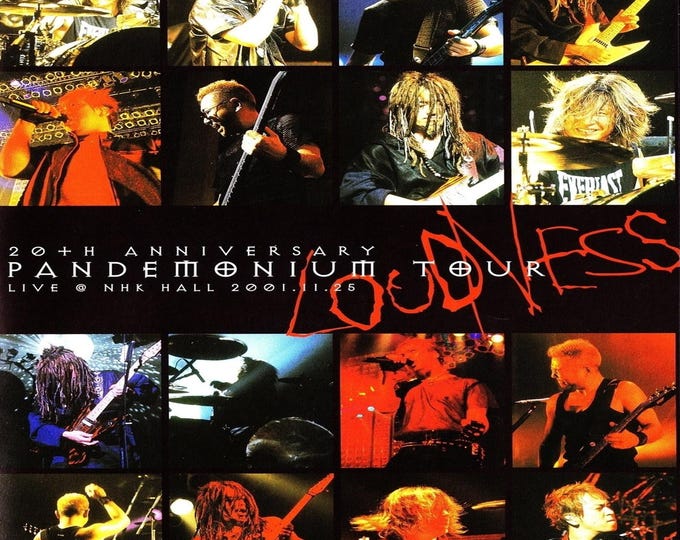 Loudness " PANDEMONIUM TOUR '01 " dvd