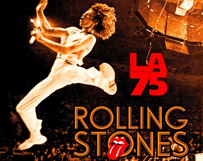 The Rolling Stones " Live At The Forum 1975 " Definitive Version dvd
