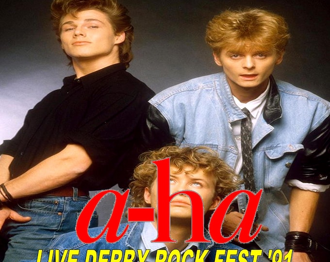 A-HA " Live Derby Fest 1991 " dvd/Only For Collectors Quality 8/10