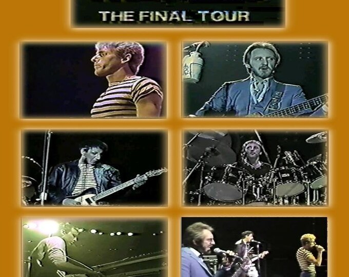 The Who " Live San Diego 1982 " dvd