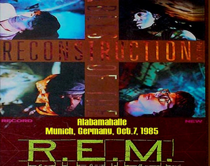 R.E.M. " Live Munich 1985 " dvd/Only For Collectors Quality 8/10