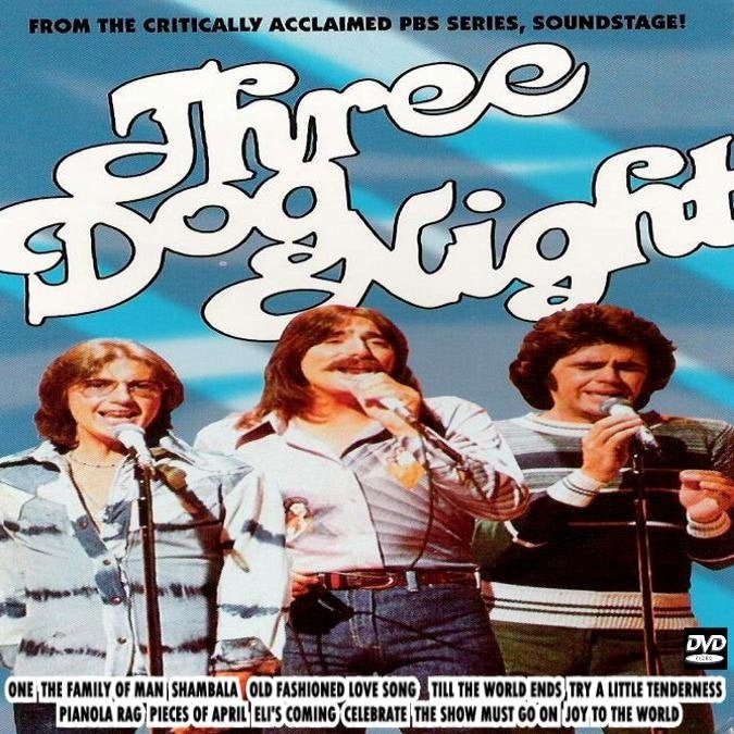 Three Dog Night LIVE SOUNDSTAGE 1975 dvd