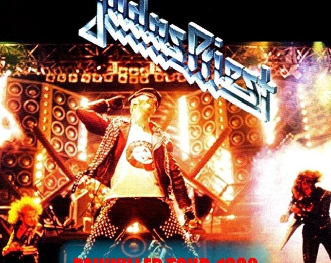 Judas Priest " Painkiller Tour in Detroit 1990 " 3 dvds/ Super Deluxe Edition
