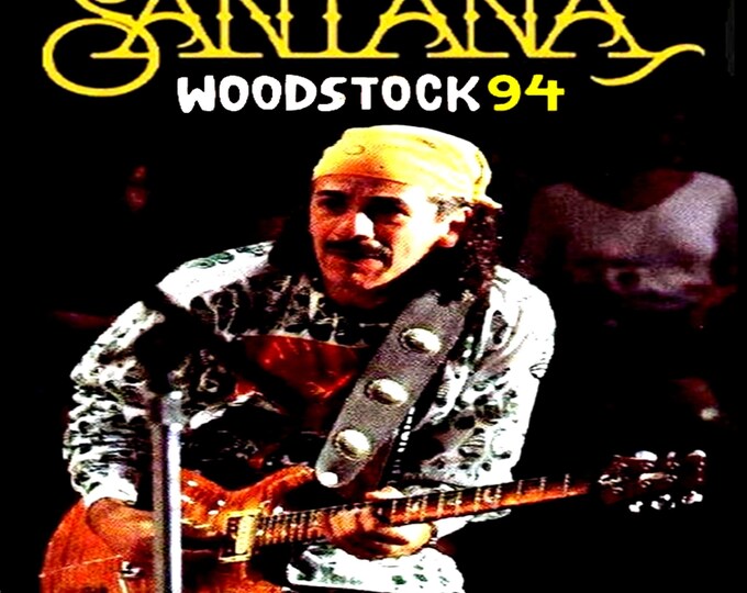 Santana " Live Woodstock 1994 " dvd