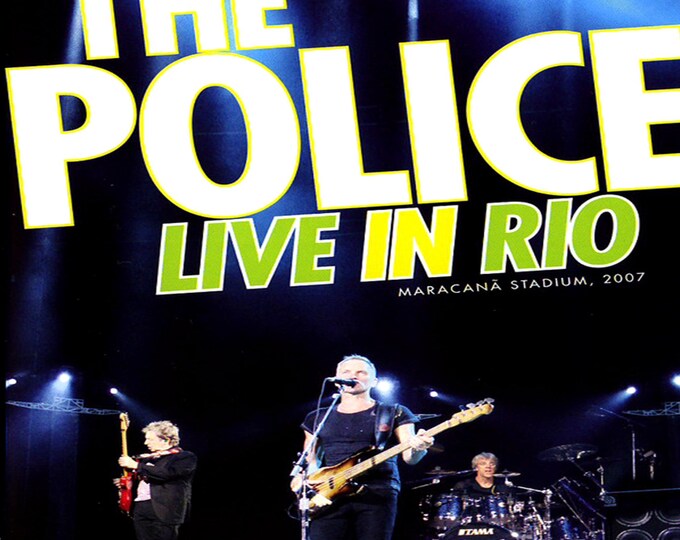 The Police " LIVE IN RIO 2007 " 2 dvds