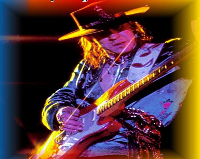 Stevie Ray Vaughan " LIVE in ITALY & FINLAND 1985 - '88 " dvd