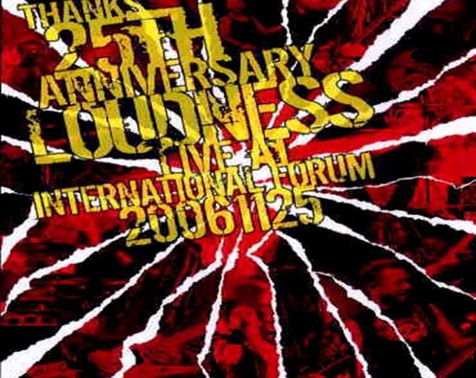 Loudness " THANKS 25th ANNIVERSARY 2006 " dvd