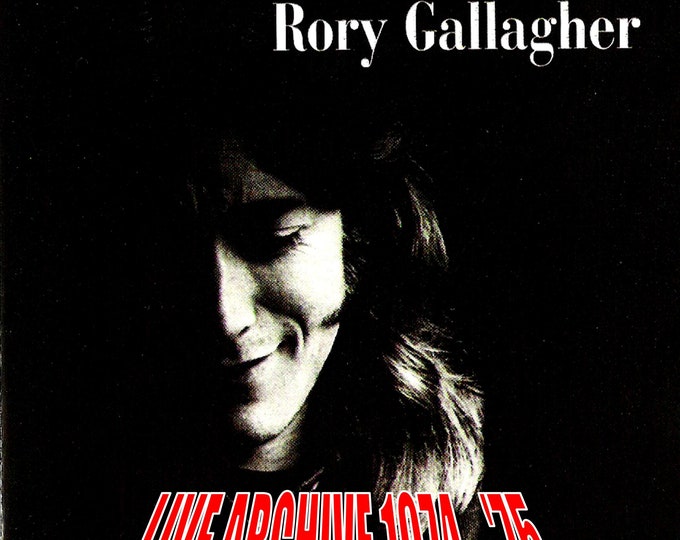 Rory Gallagher " Live Archive 1974 - '75 " dvd/Only For Collectors Quality 8/10