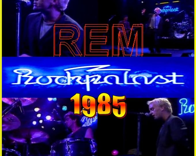 R.E.M. "Live Rockpalast 1985 " dvd/Only For Collectors Quality 8/10