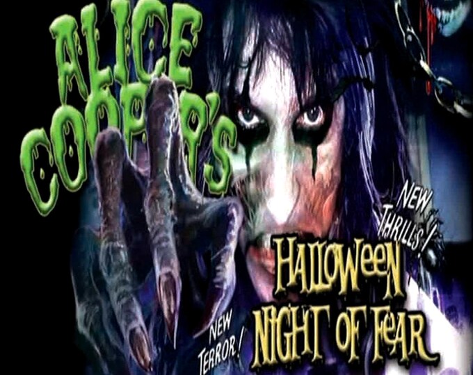 Alice Cooper " HALLOWEEN NIGHT of FEAR '11 " dvd