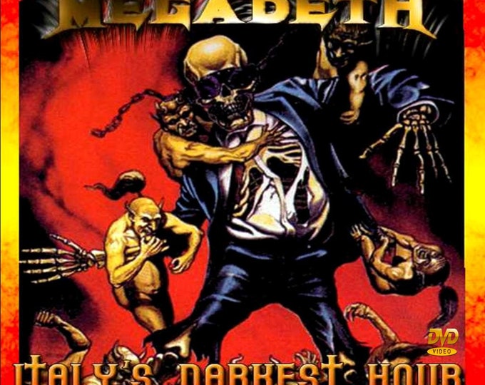 Megadeth " Live Monsters of Rock in Milan 1992 " dvd