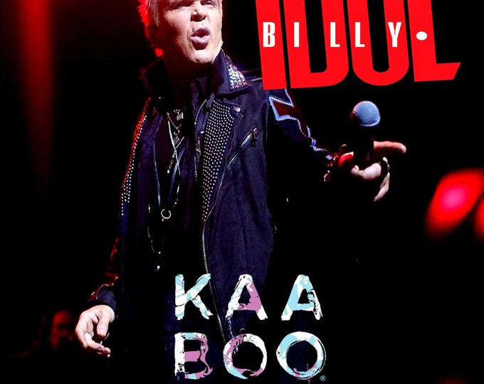 Billy Idol " Live Kaaboo Del Mar Fest 2018 " dvd