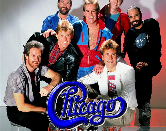 Chicago " Live in Japan '84 " dvd/Only For Collectors Quality 7.5/10