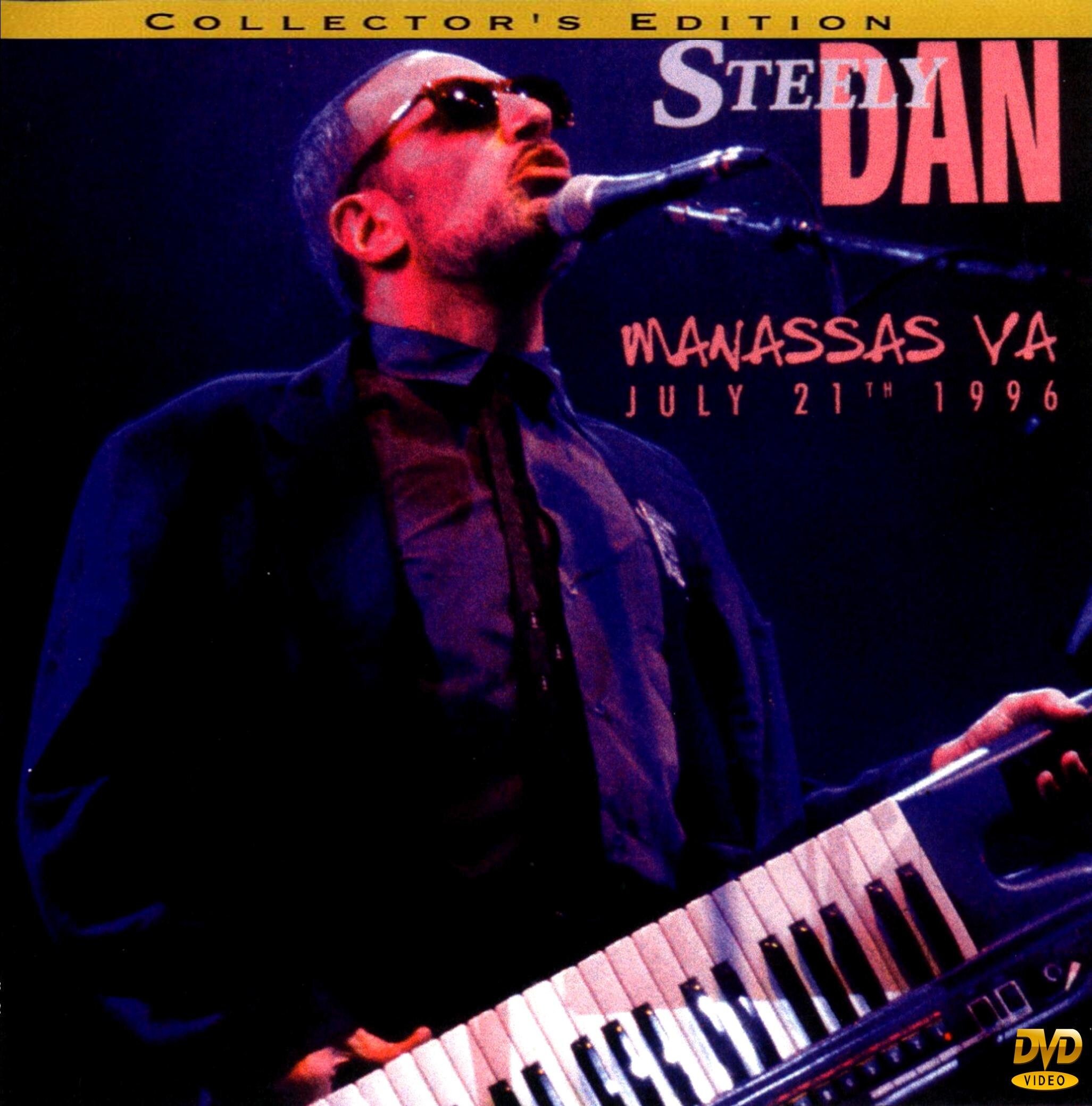 Steely Dan Live Manassas 1996 2 dvds/Only For Collectors Quality 8/10