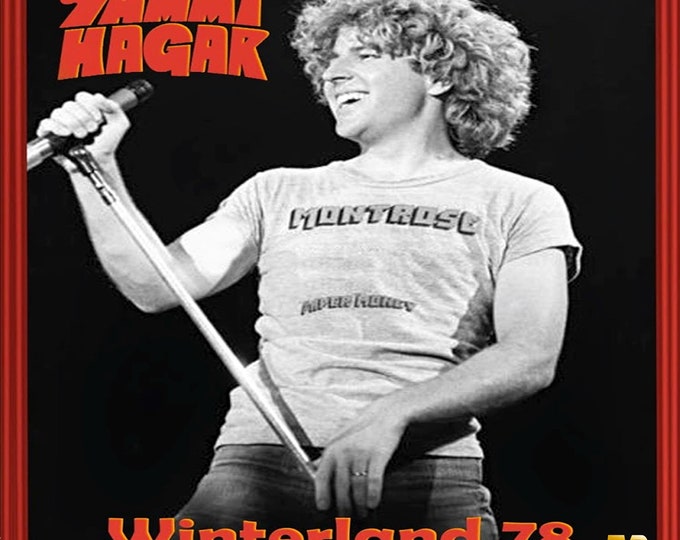 Sammy Hagar " Live Winterland 1978 " dvd/Only For Collectors Quality 8/10