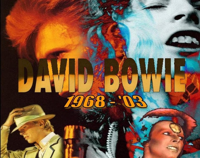 David Bowie " LIVE HISTORY 1968 - '03 " 4 Dvds Set