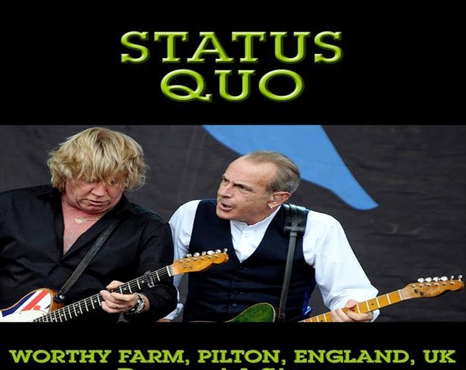 Status Quo " In Concert Glastonbury 2009 " dvd