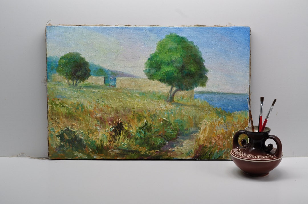 Vintage Oil Paintings Oil Paintings on Canvas Original Etsy